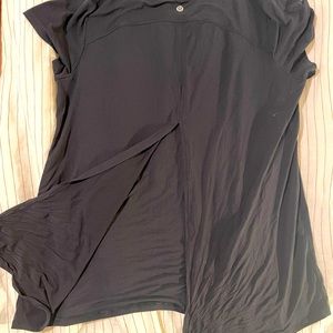 Open up tie back tee